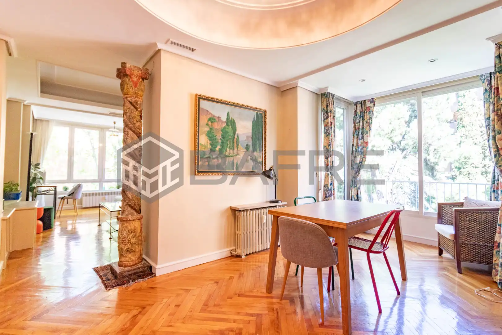 Dining room of Flat for sale in Madrid  with Heating