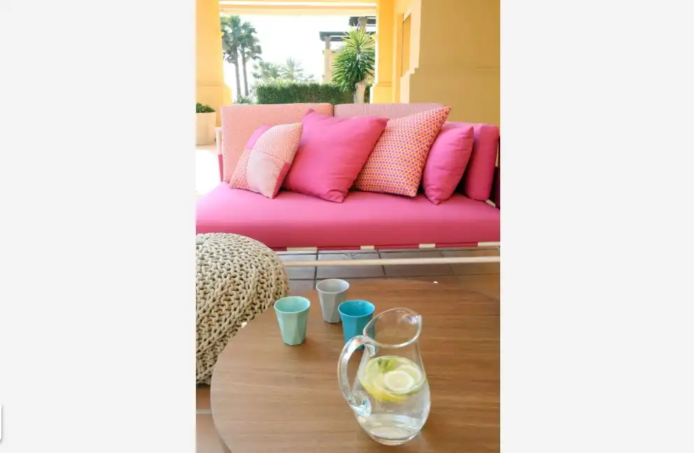 Terrasse von Erdgeschoss zur Miete in Marbella mit Klimaanlage, Heizung und Terrasse