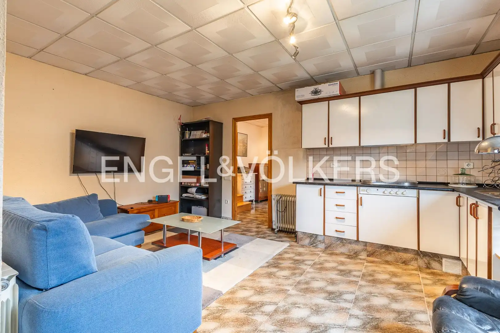 Sala de estar de Casa o chalet en venta en Castellar del Vallès con Aire acondicionado, Calefacción y Jardín privado