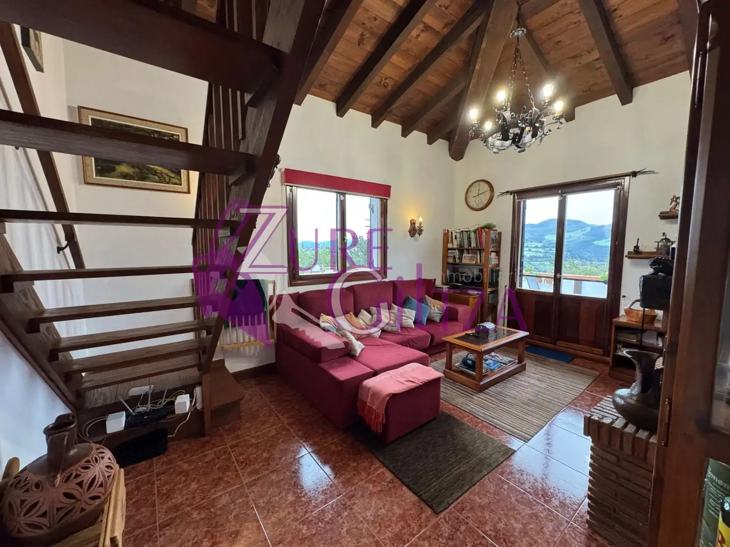 Sala d'estar de Casa o xalet en venda en Mutriku, Gipuzkoa