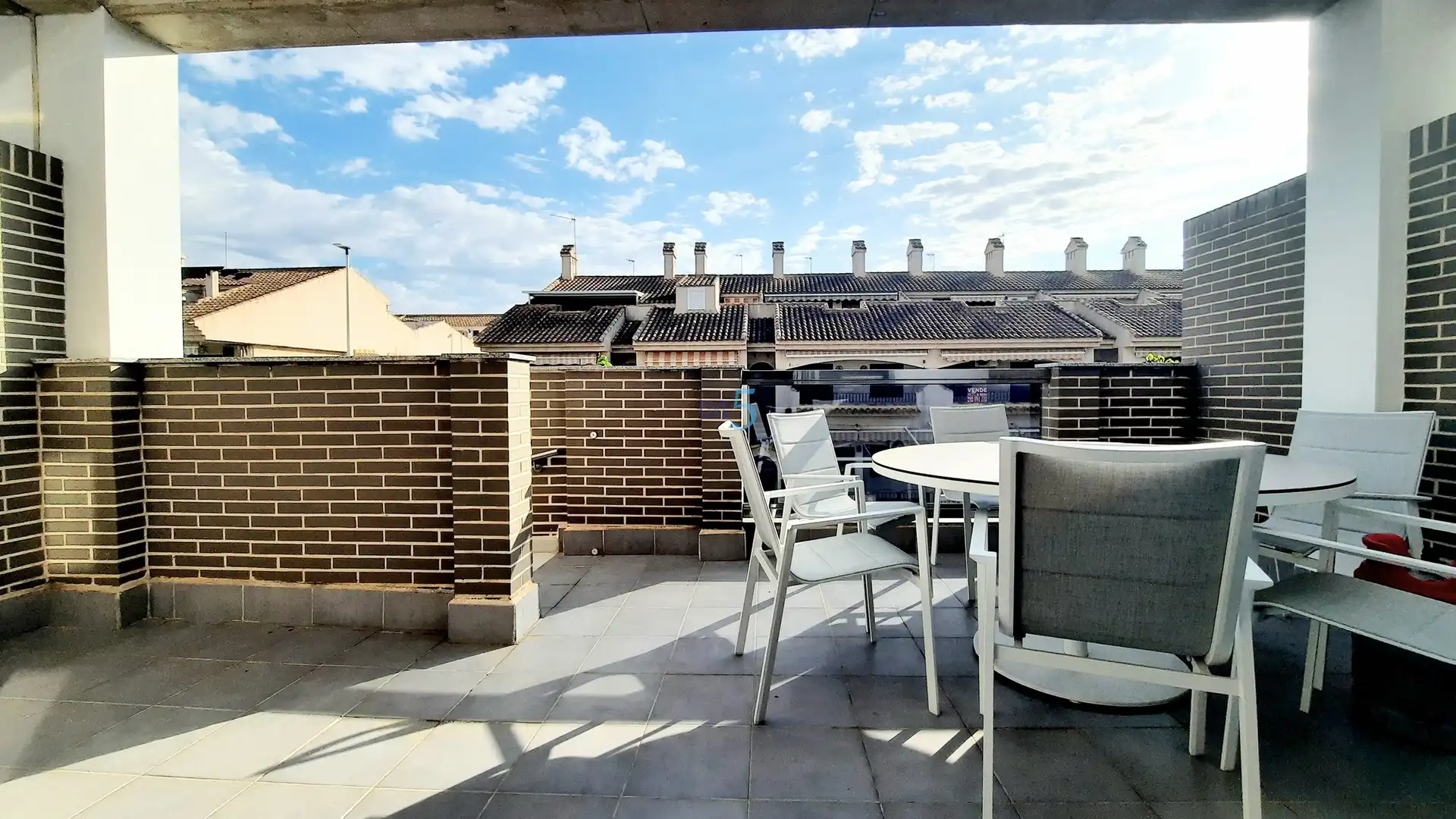 Terrace of Flat for sale in Los Alcázares  with Air Conditioner, Heating and Swimming Pool