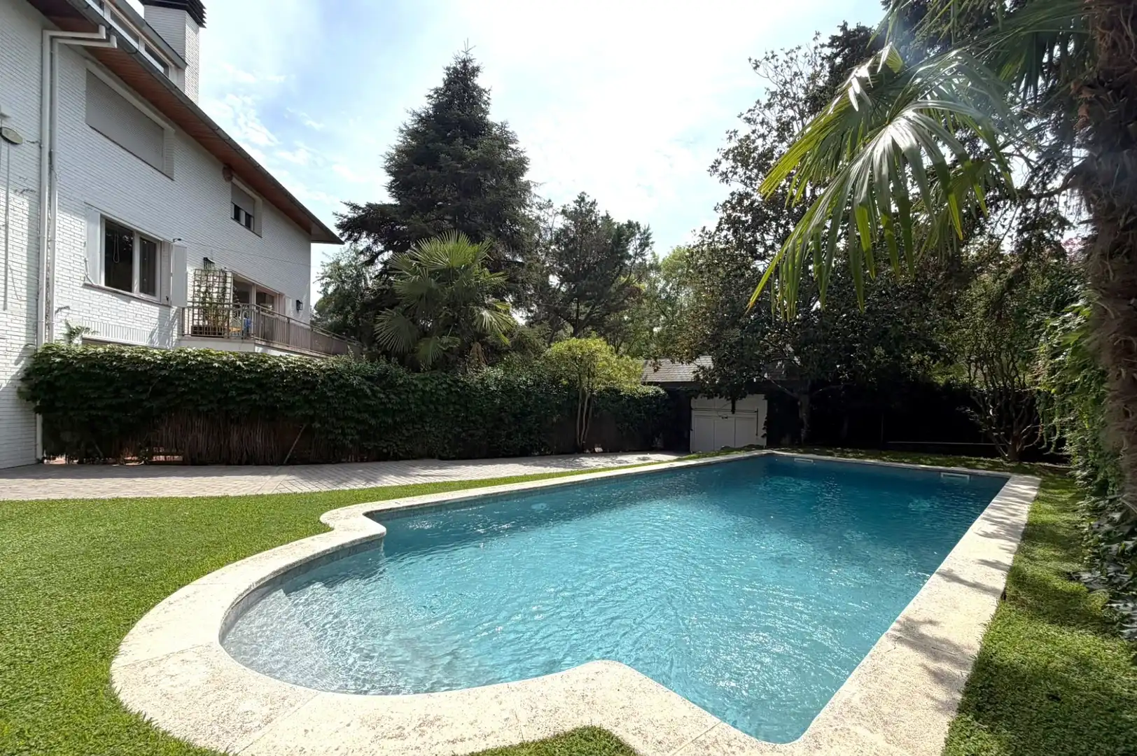 Piscina de Casa o chalet de alquiler en Sant Cugat del Vallès con Aire acondicionado, Calefacción y Jardín privado