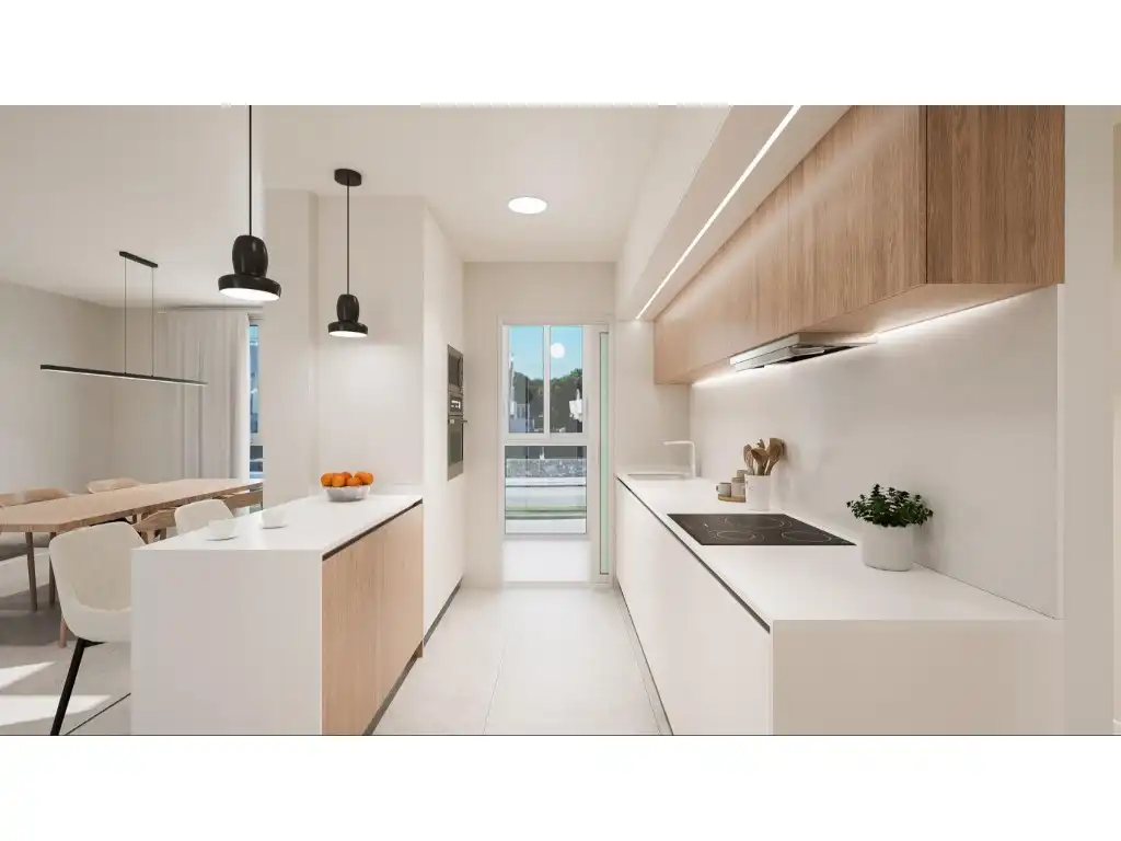 Cocina de Casa o chalet en venta en Pilar de la Horadada con Aire acondicionado, Jardín privado y Piscina