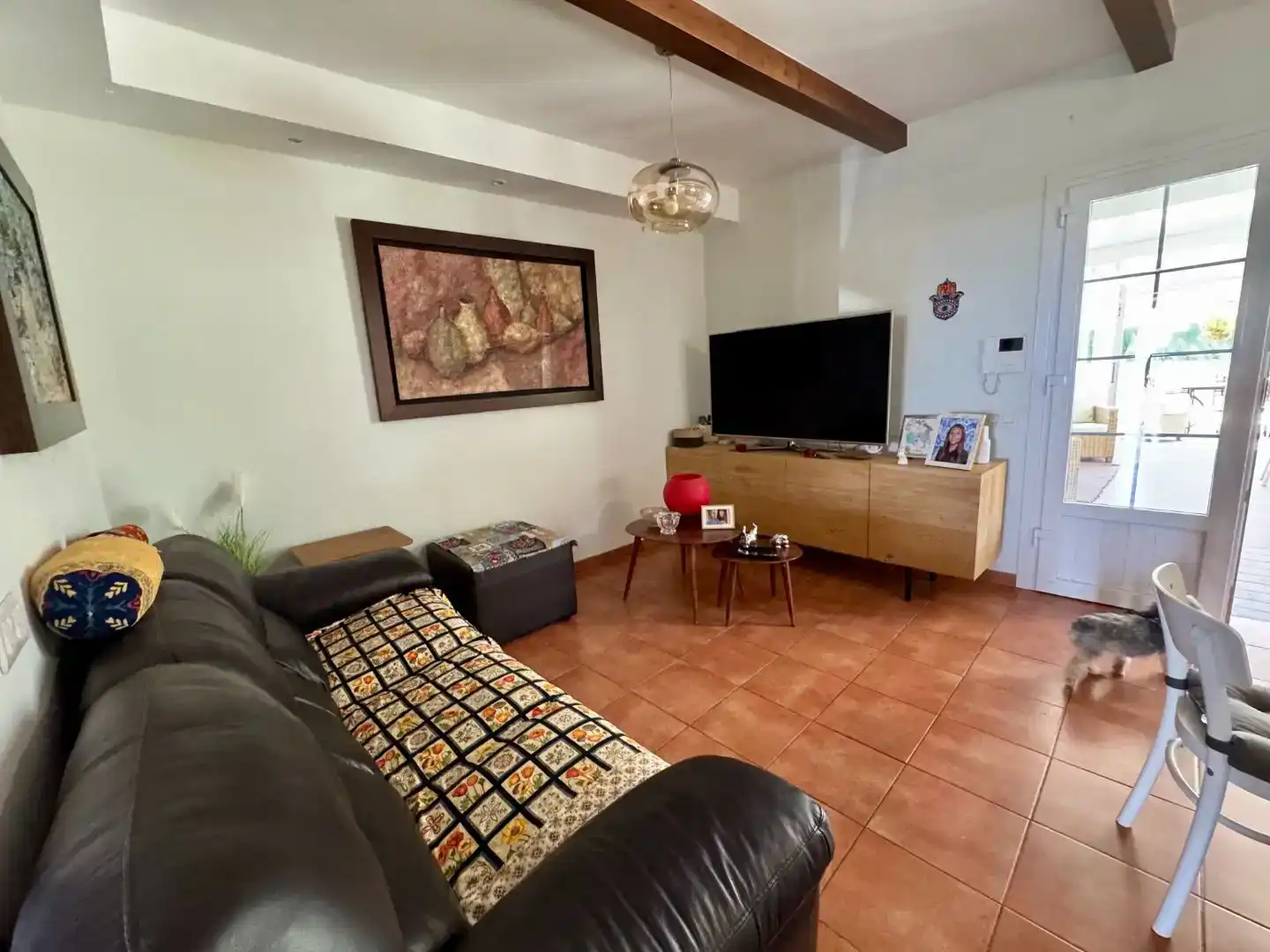 Sala d'estar de Pis en venda en Santa Brígida amb Aire condicionat, Jardí privat i Traster