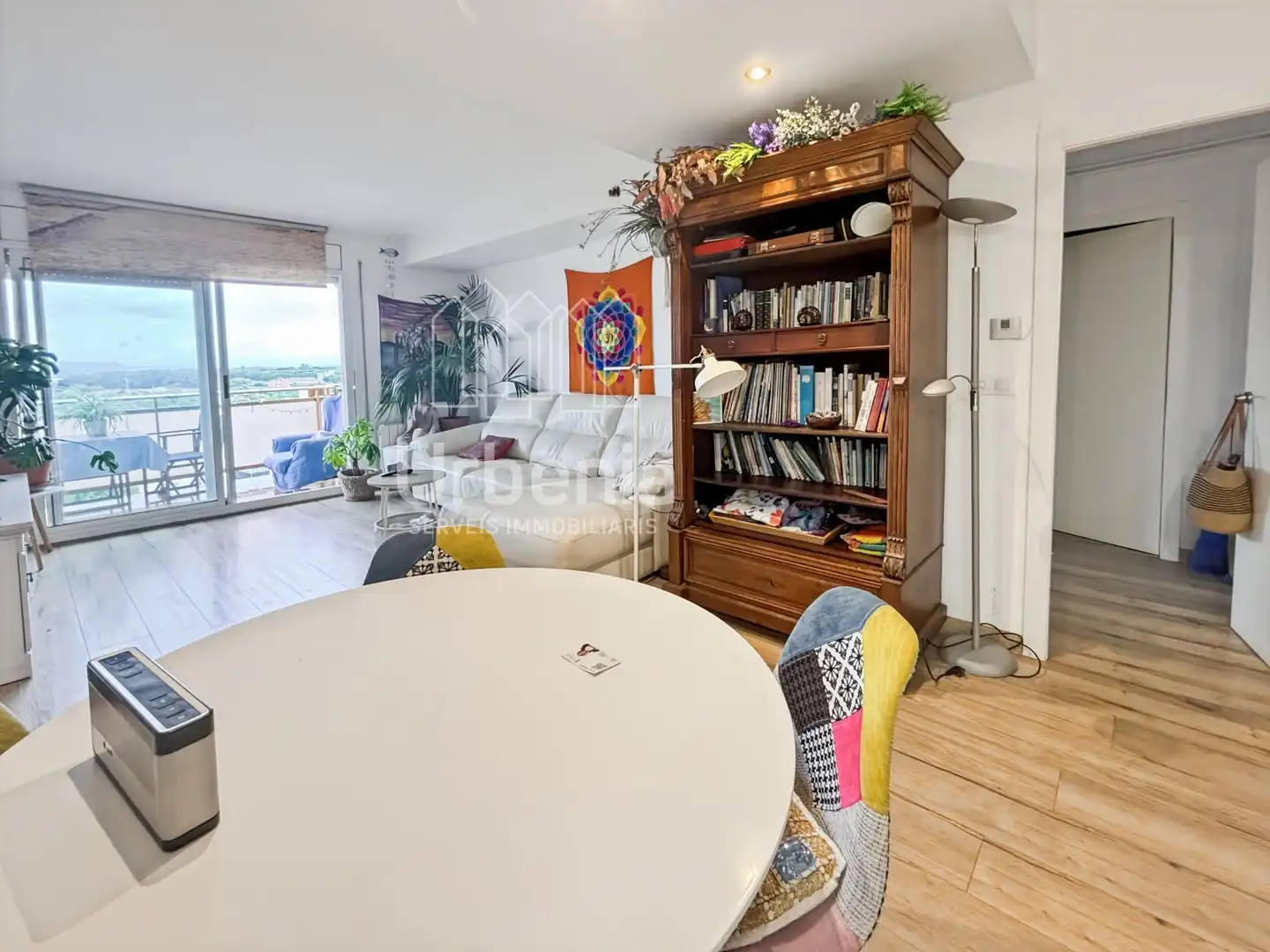 Wohnzimmer von Wohnung zum Verkauf in Blanes mit Terrasse, Schwimmbad und Möbliert