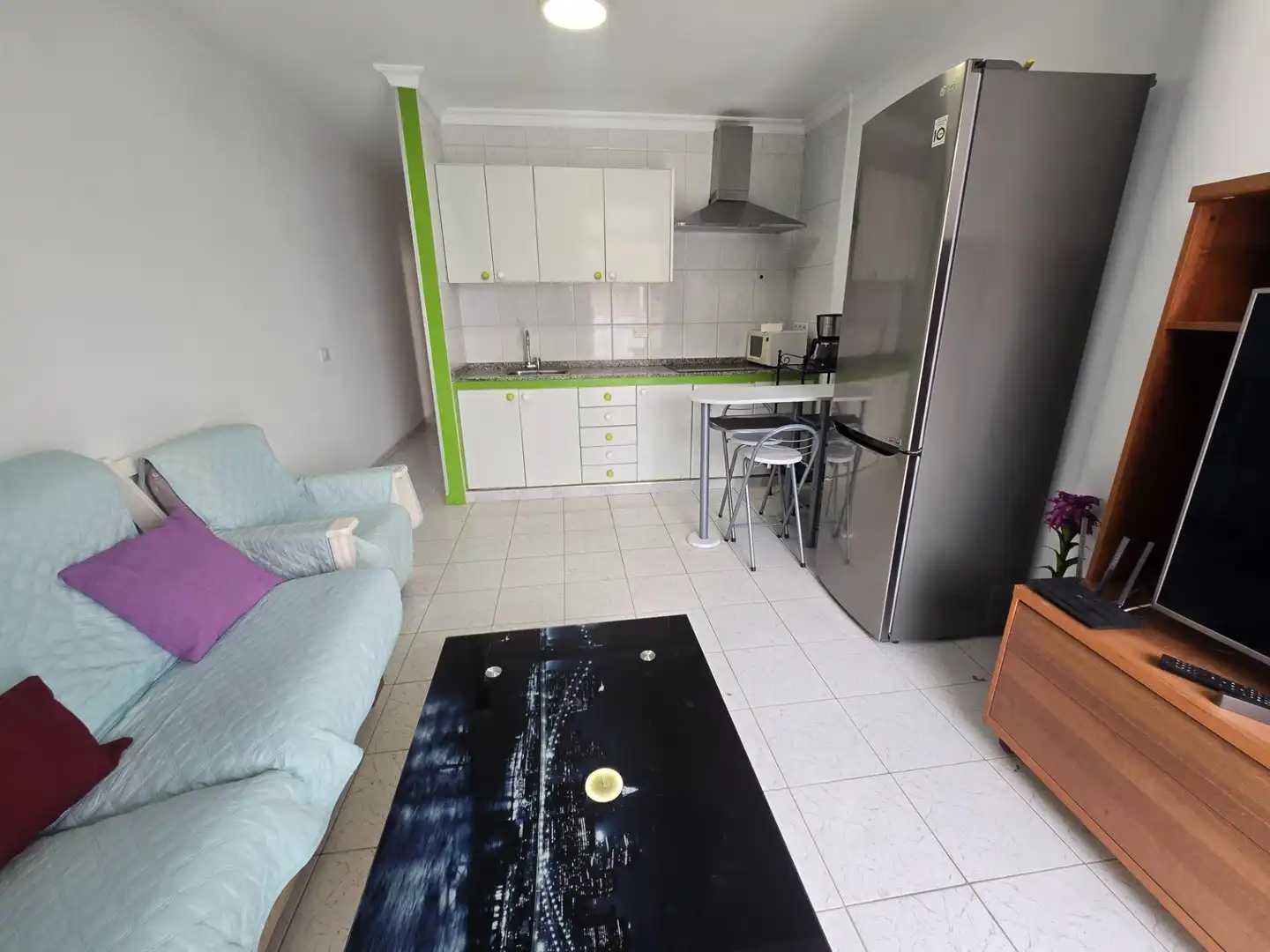 Kitchen of Flat for rent in Mogán  with Terrace, Furnished and Balcony