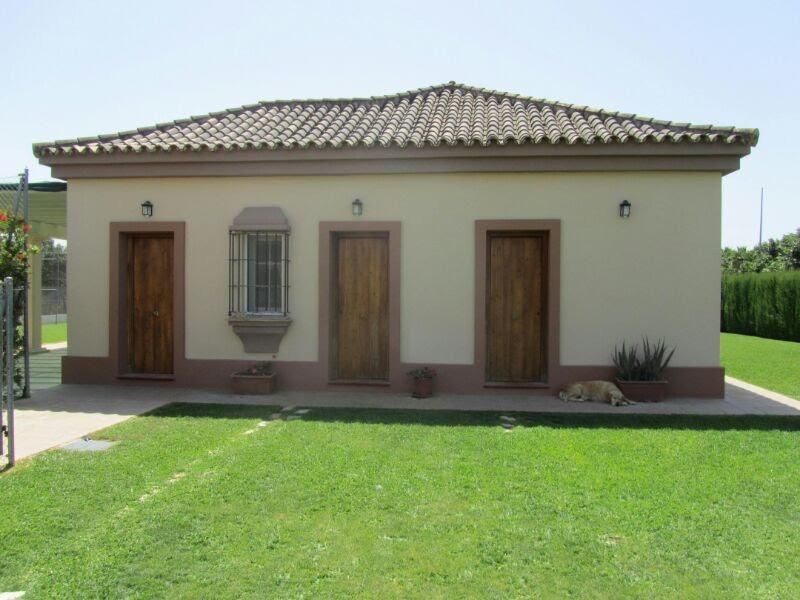 Exterior view of House or chalet for sale in Jerez de la Frontera  with Air Conditioner, Private garden and Swimming Pool