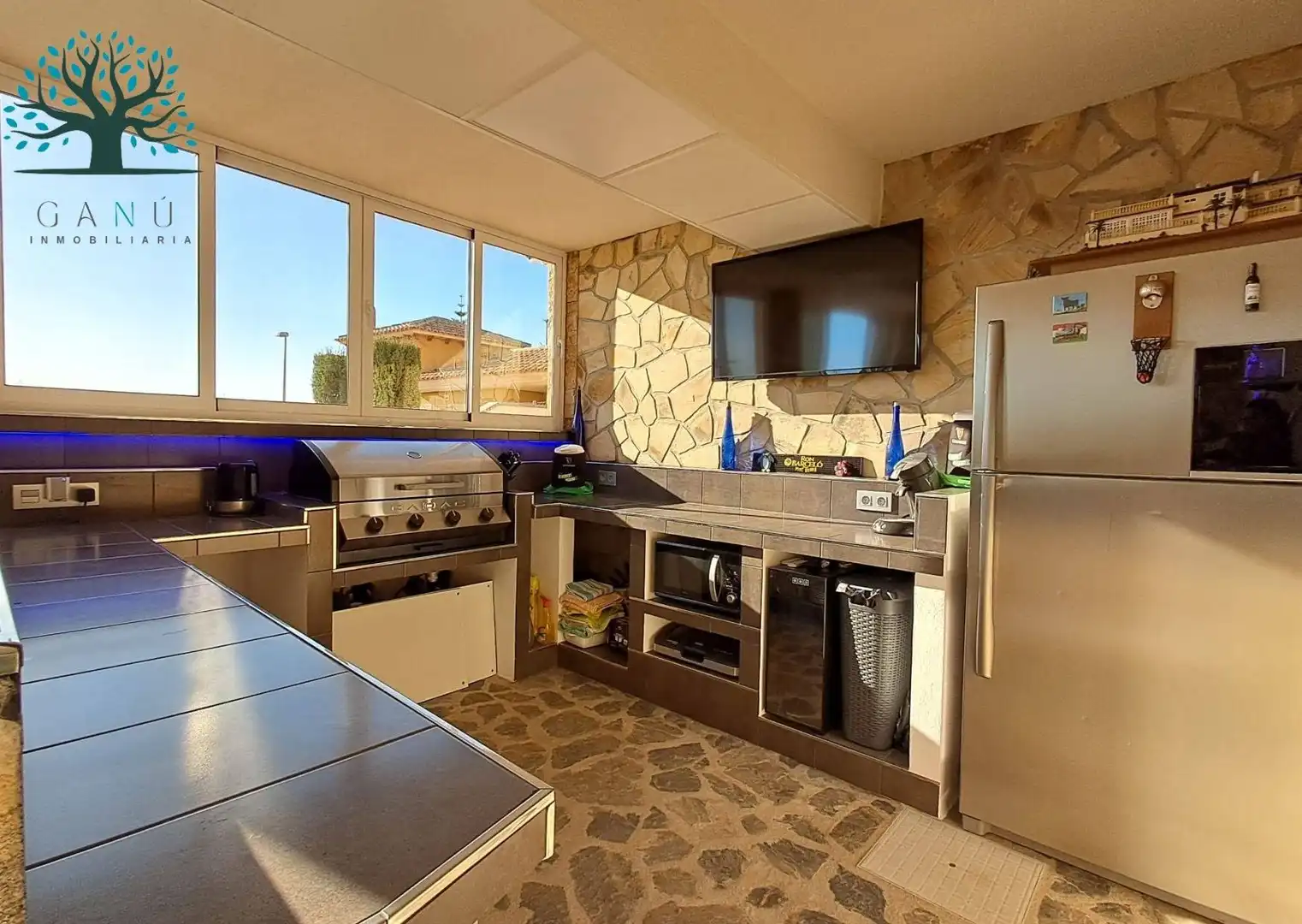 Cocina de Casa o chalet en venta en Cartagena con Aire acondicionado, Calefacción y Jardín privado