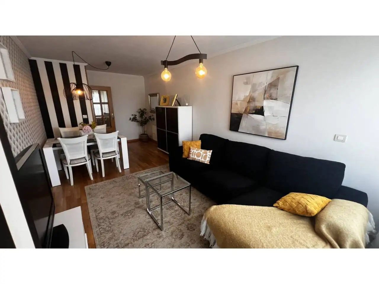 Wohnzimmer von Wohnung zum Verkauf in Medina de Pomar mit Heizung, Abstellraum und Möbliert