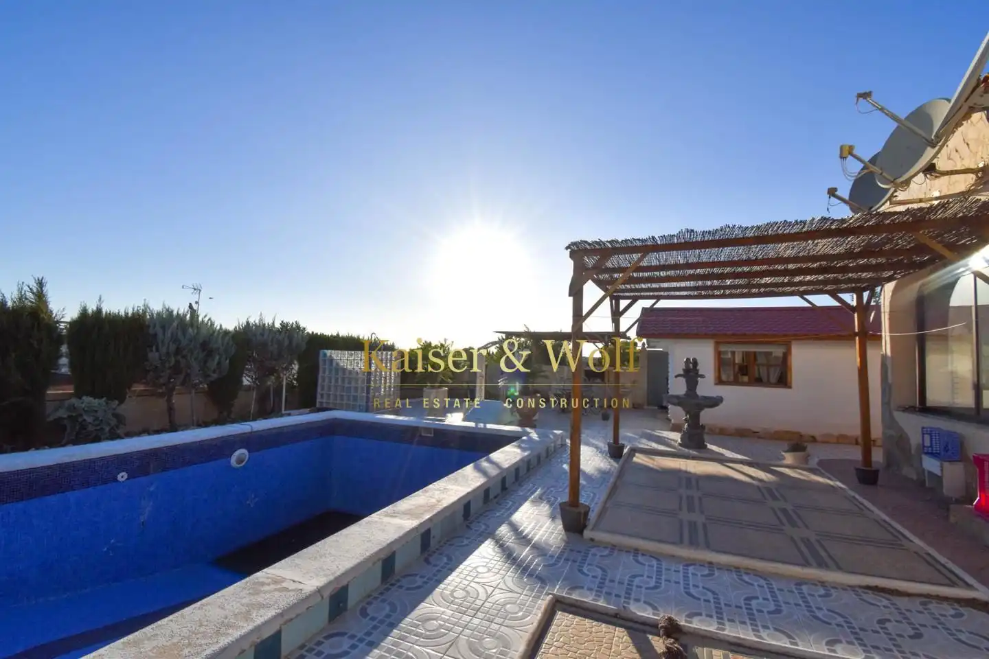 Piscina de Casa o xalet en venda en Albatera amb Aire condicionat, Piscina i Moblat