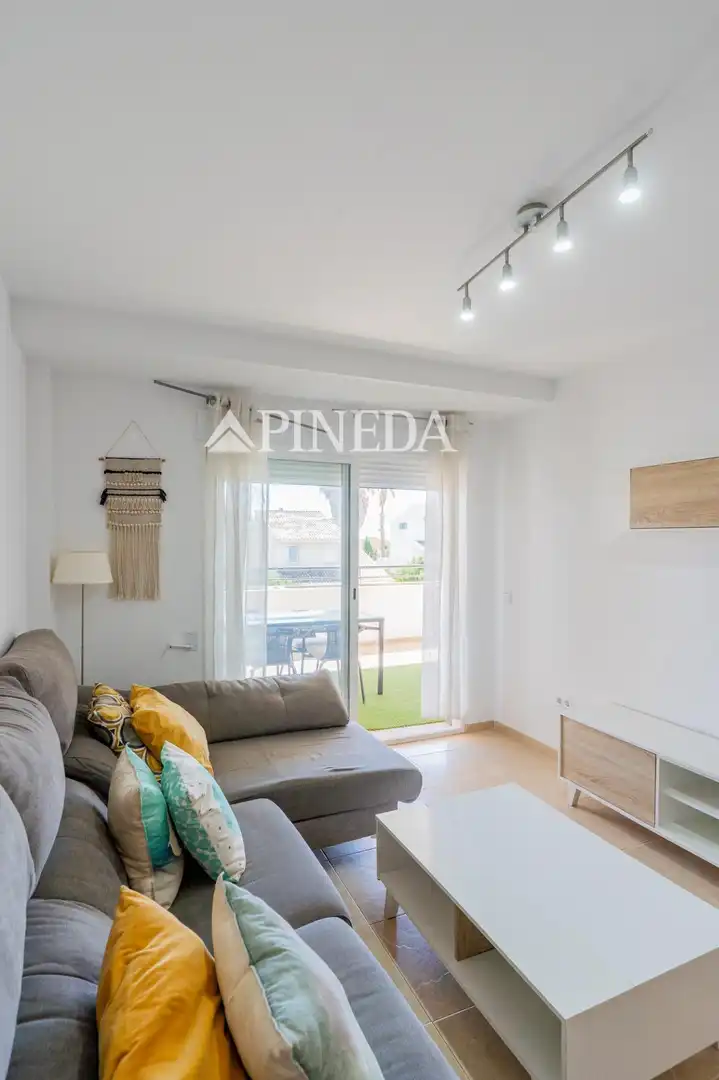 Terrassa de Apartament de lloguer en Puçol amb Terrassa, Moblat i Piscina comunitària