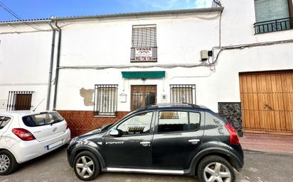 Exterior view of Single-family semi-detached for sale in Fuente de Piedra  with Private garden, Storage room and Balcony