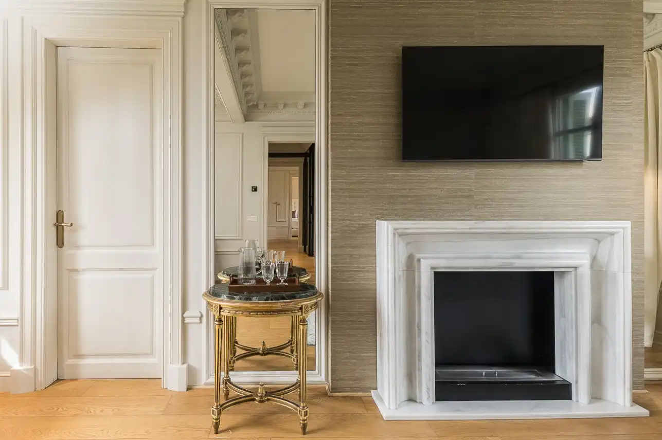 Sala d'estar de Apartament de lloguer en Barcelona amb Aire condicionat, Calefacció i Terrassa