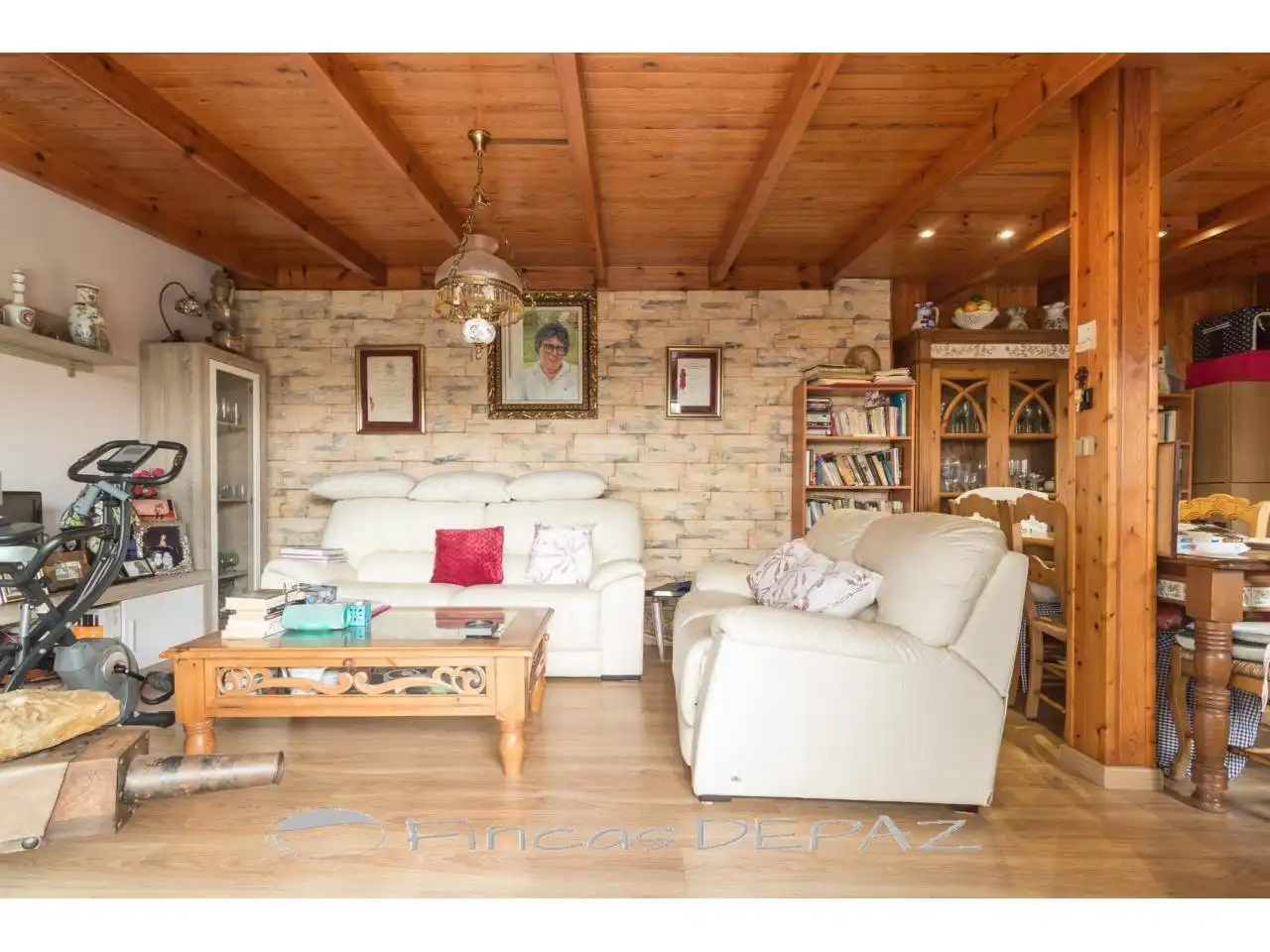 Sala de estar de Ático en venta en Centre