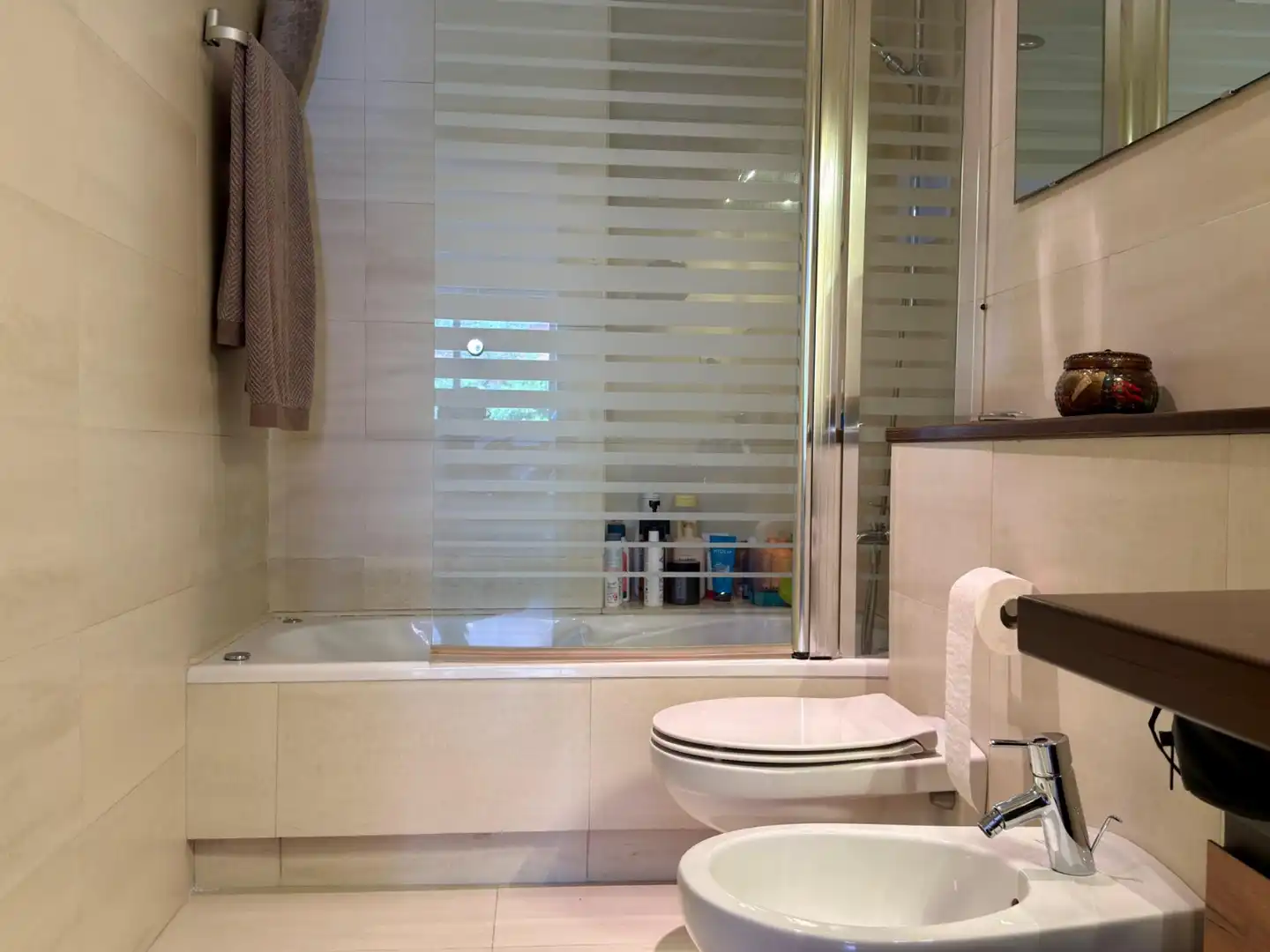 Baño de Apartamento en venta en Cubelles con Aire acondicionado, Calefacción y Parquet