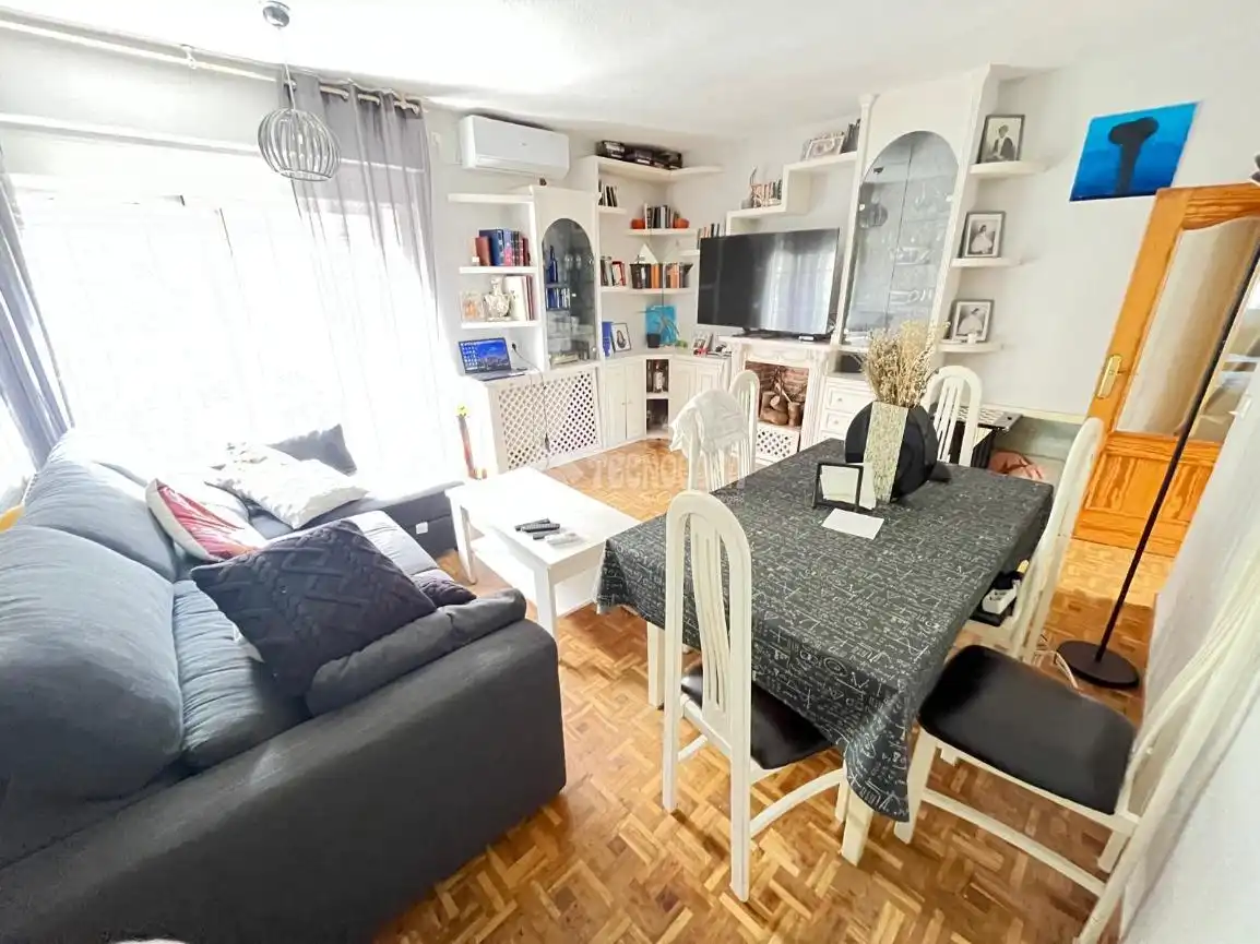 Sala de estar de Piso en venta en Madrid con Aire acondicionado y Parquet
