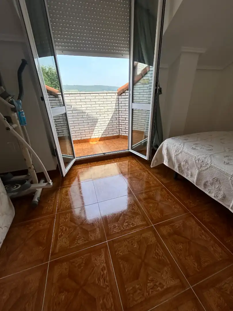Balcony of Flat for sale in Meruelo  with Heating, Terrace and Storage room