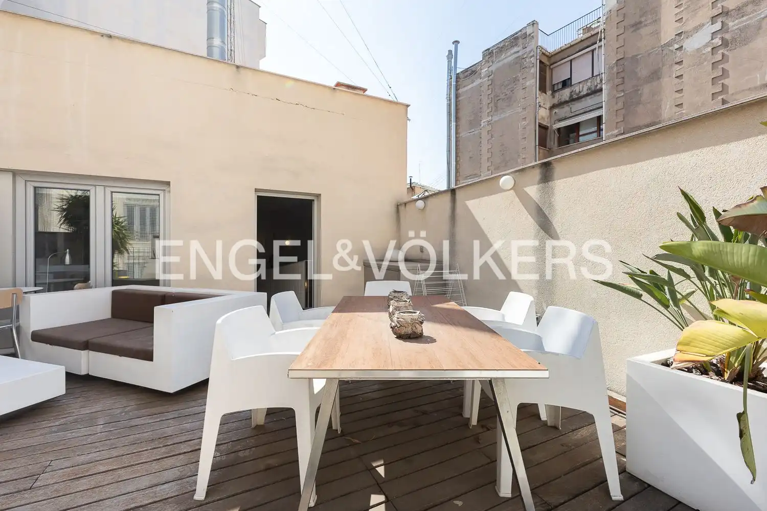 Terrassa de Àtic de lloguer en Valencia amb Aire condicionat, Calefacció i Parquet