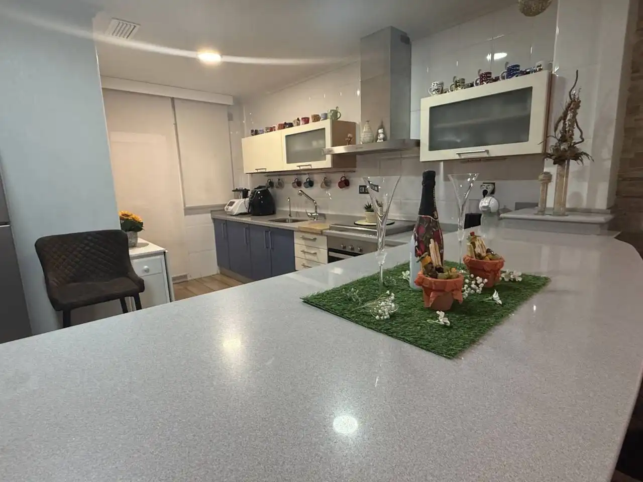 Cocina de Dúplex en venta en Elche / Elx con Aire acondicionado, Terraza y Trastero