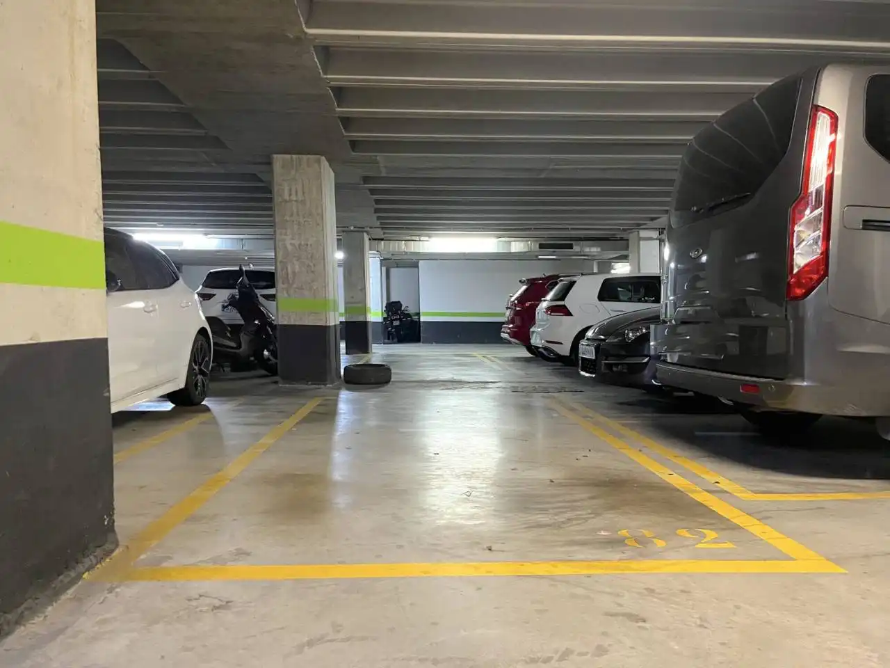 Parking of Flat for sale in Bilbao   with Heating and Storage room