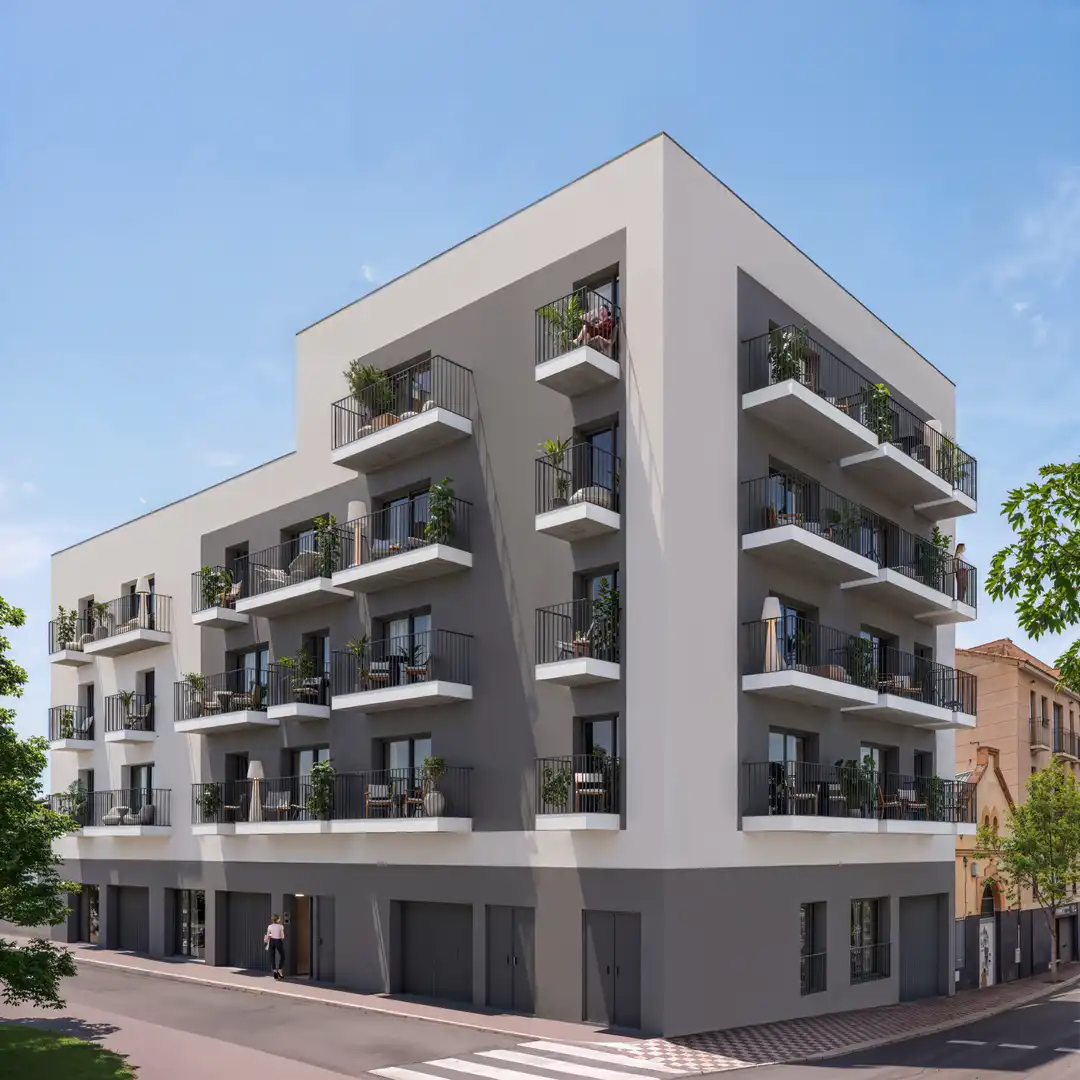 Neubau-Wohnung mit Terrasse zum Verkauf in Avinguda Francesc Macià 94