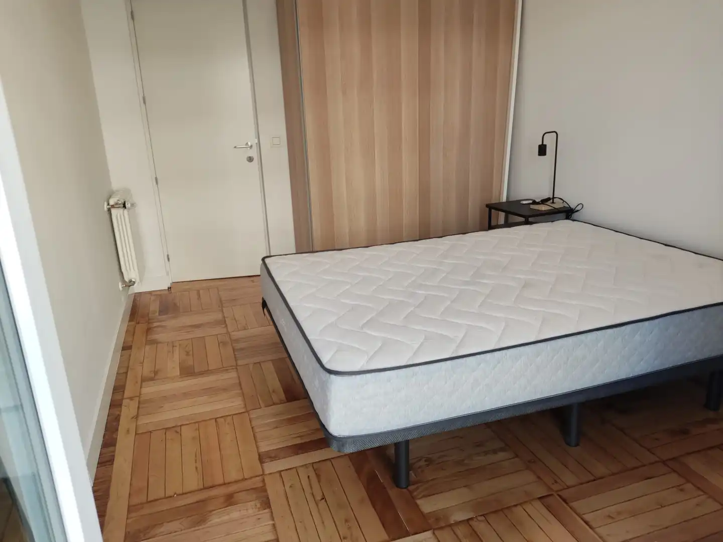 Bedroom of Flat for share in Madrid  with Heating, Furnished and Oven