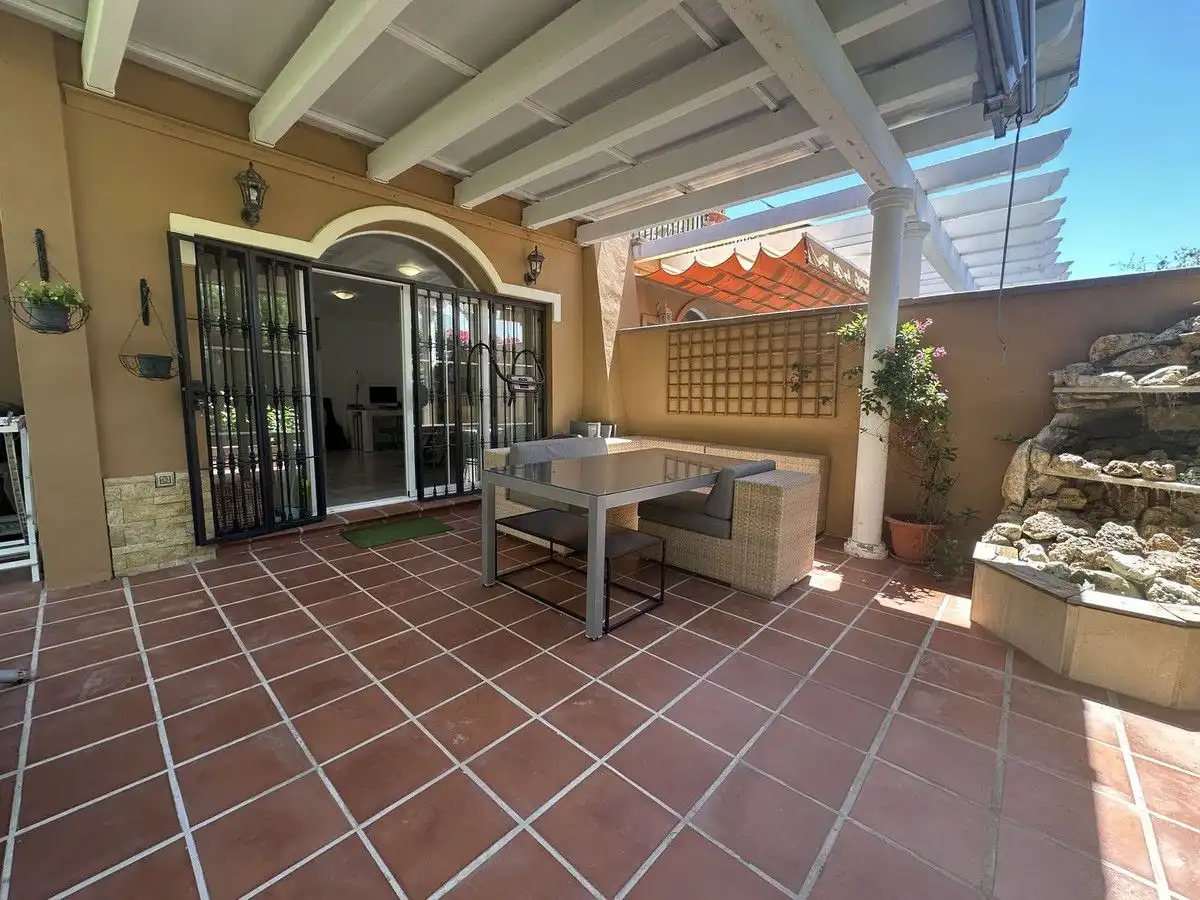 Terrassa de Casa o xalet en venda en Mijas amb Aire condicionat, Jardí privat i Terrassa