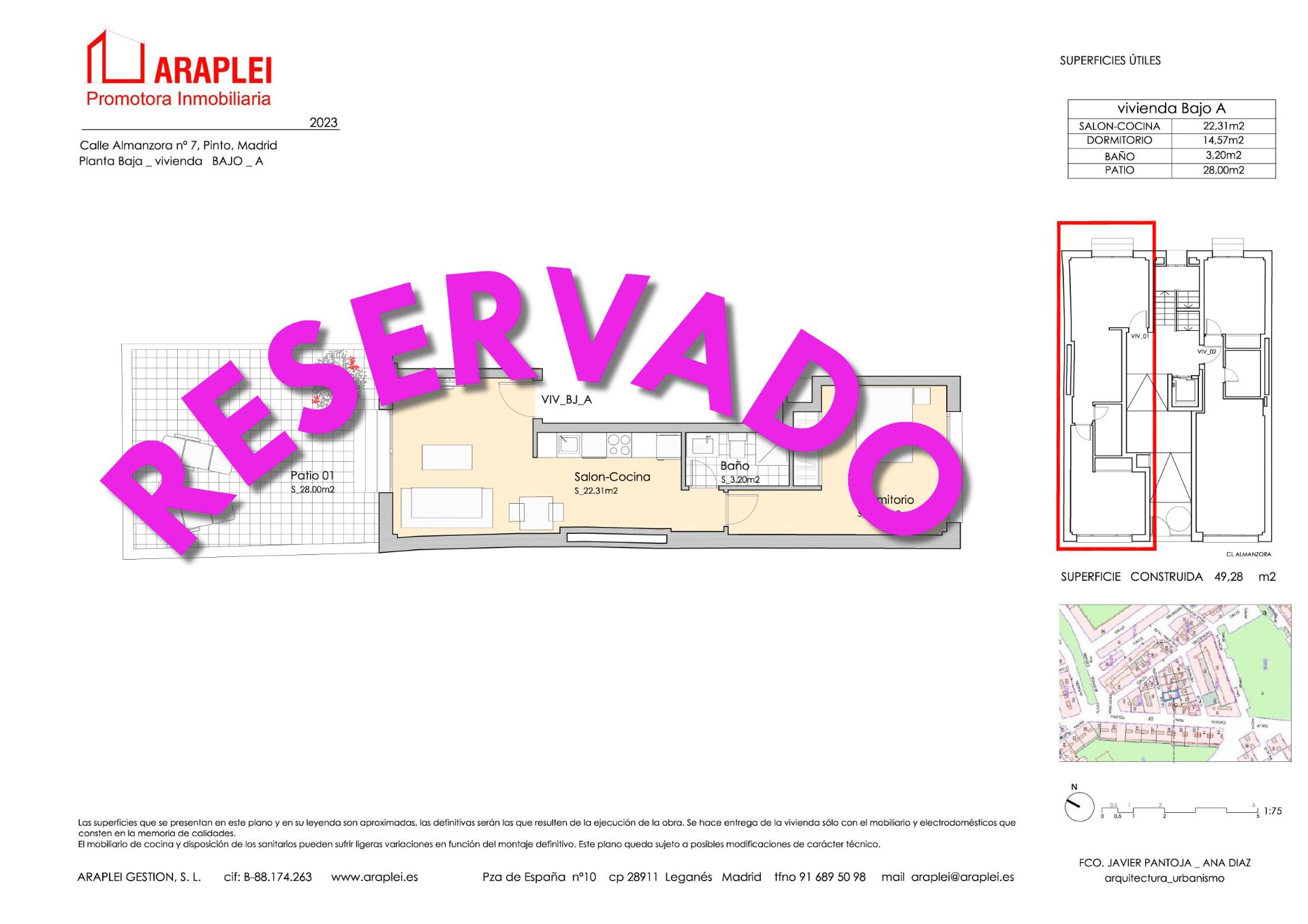 Pis en venda en Pinto amb Aire condicionat, Calefacció i Terrassa