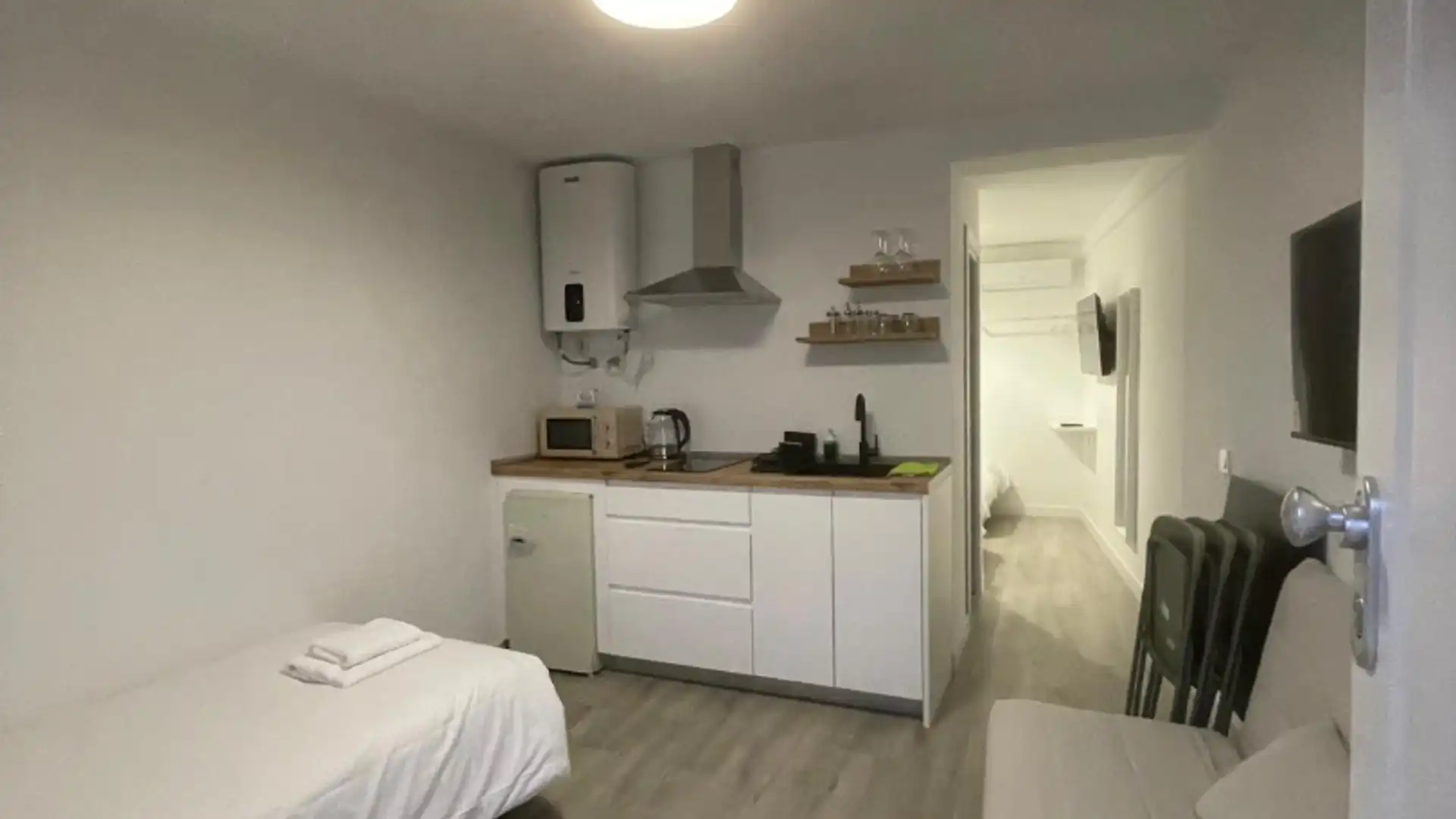 Dormitori de Apartament de lloguer en Málaga Capital amb Aire condicionat, Calefacció i Terrassa