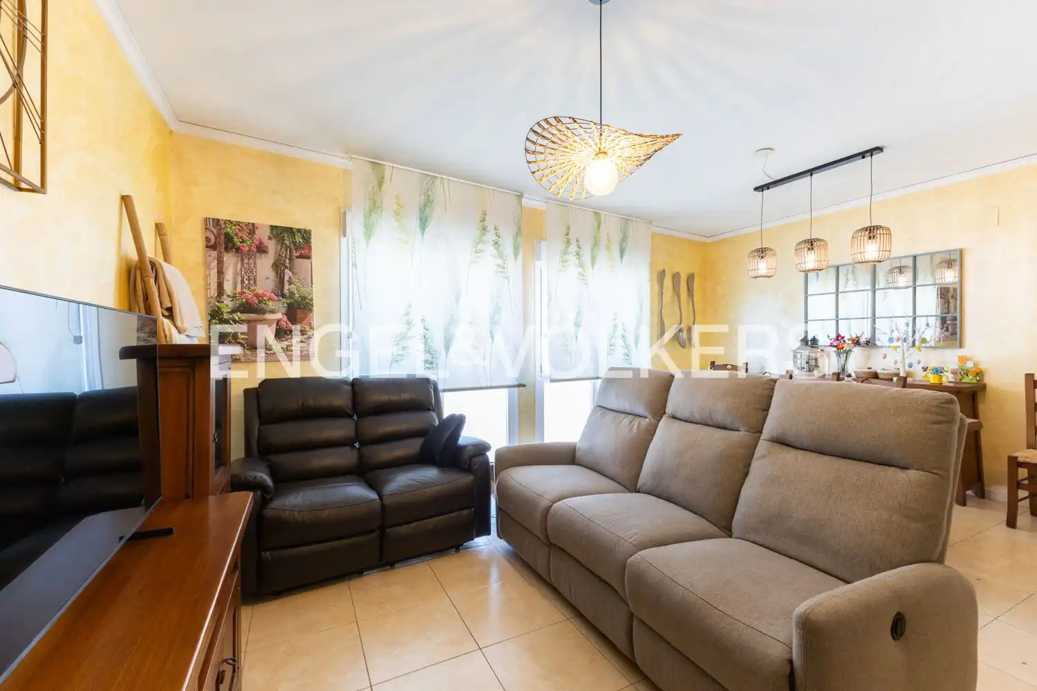 Sala de estar de Casa o chalet en venta en Les Alqueries / Alquerías del Niño Perdido con Aire acondicionado, Calefacción y Terraza