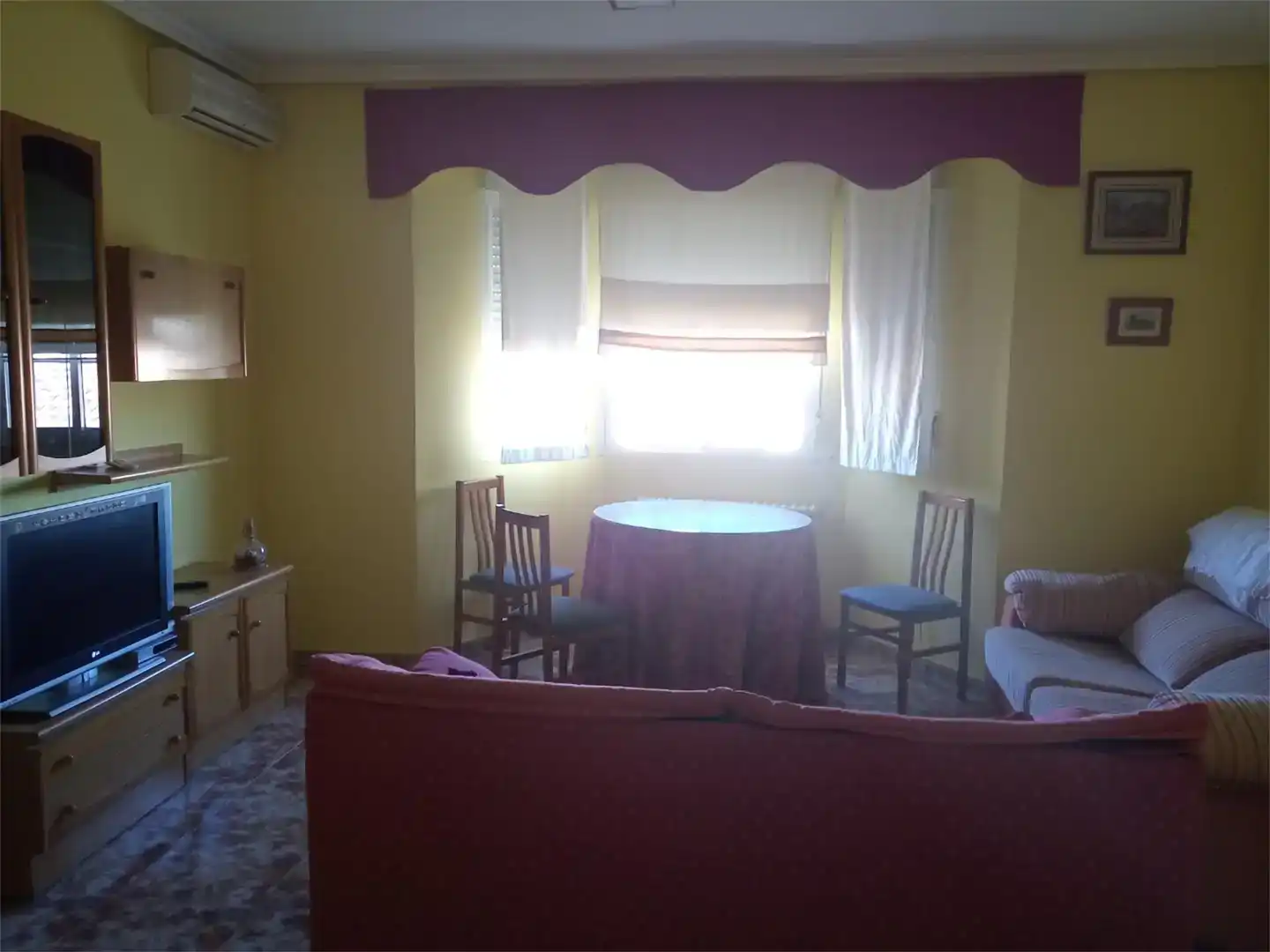 Sala d'estar de Pis en venda en Santa Cruz de Mudela amb Aire condicionat, Moblat i Forn