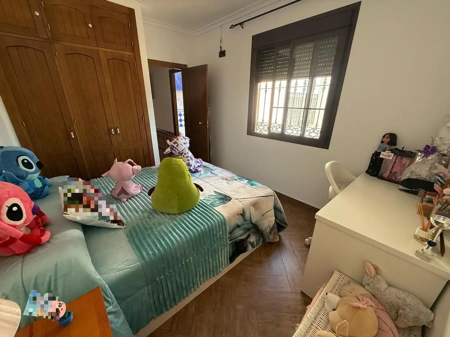 Schlafzimmer von Haus oder Chalet zum Verkauf in Dos Hermanas mit Klimaanlage, Heizung und Abstellraum