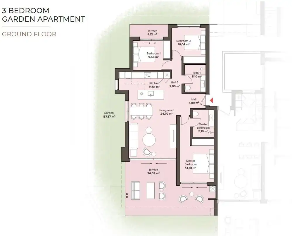 Apartament amb piscina en venda a Costa Natura, imagen 34