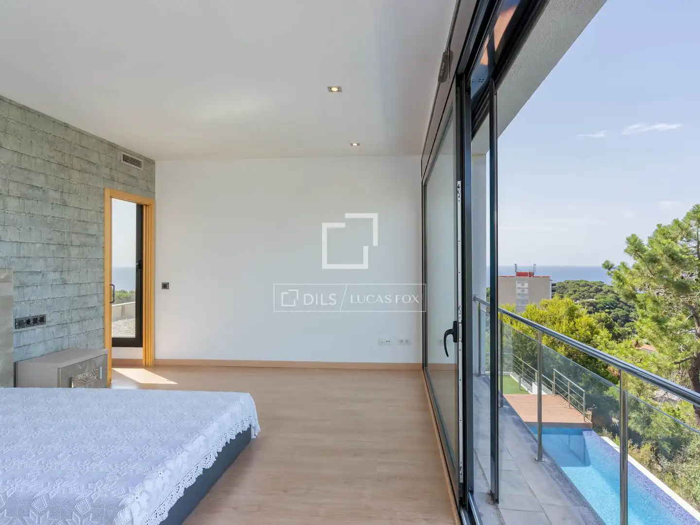 Terrasse von Haus oder Chalet zum Verkauf in Lloret de Mar mit Klimaanlage, Privatgarten und Terrasse