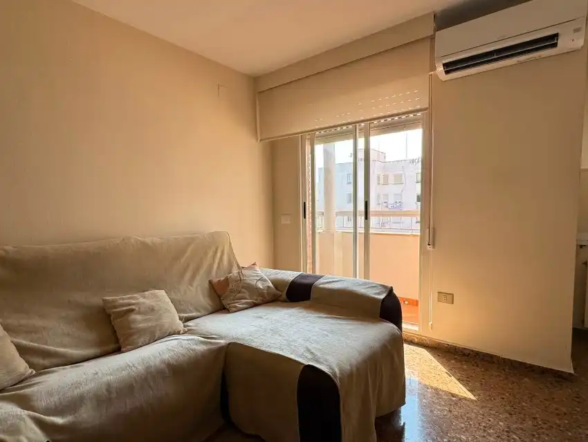 Schlafzimmer von Maisonette zur Miete in Castellón de la Plana / Castelló de la Plana mit Klimaanlage, Heizung und Terrasse