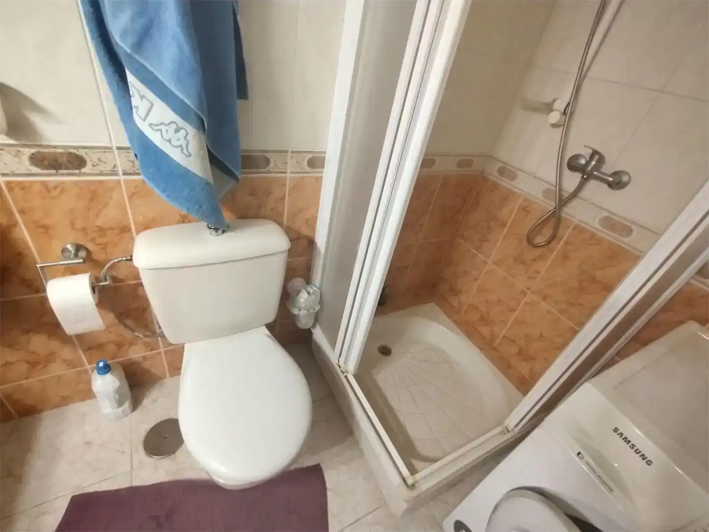 Badezimmer von Wohnung zur Miete in La Matanza de Acentejo mit Schwimmbad