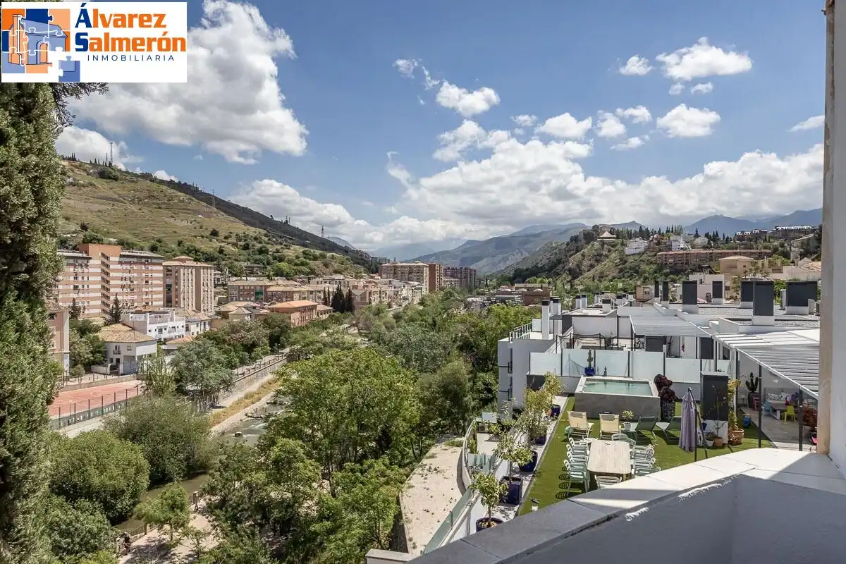 Exterior view of Houses for sale in Granada  with Air Conditioner, Terrace and Storage room