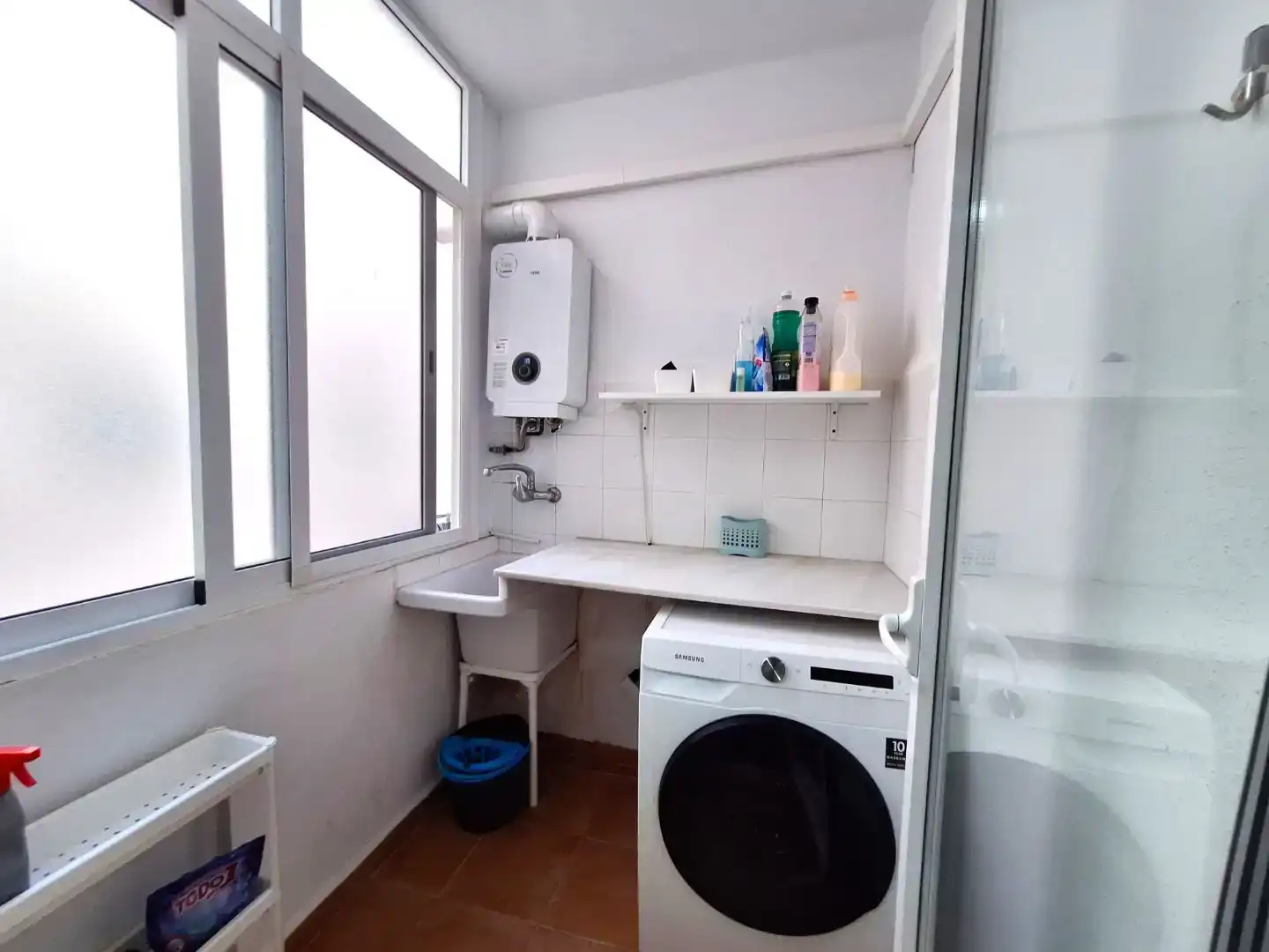 Badezimmer von Wohnung zum Verkauf in Cheste mit Klimaanlage