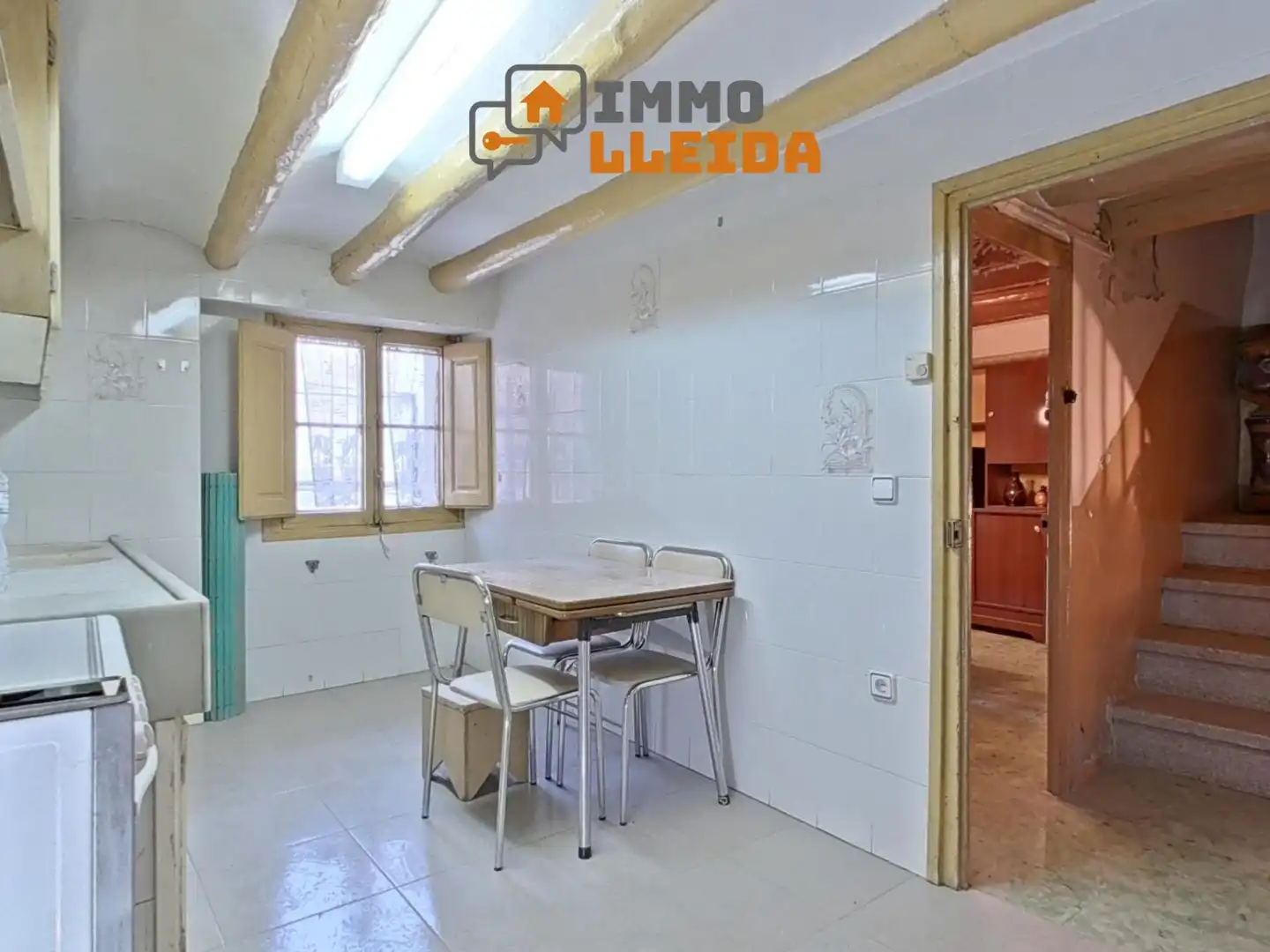 Vista exterior de Casa adosada en venta en Cervera con Trastero y Amueblado