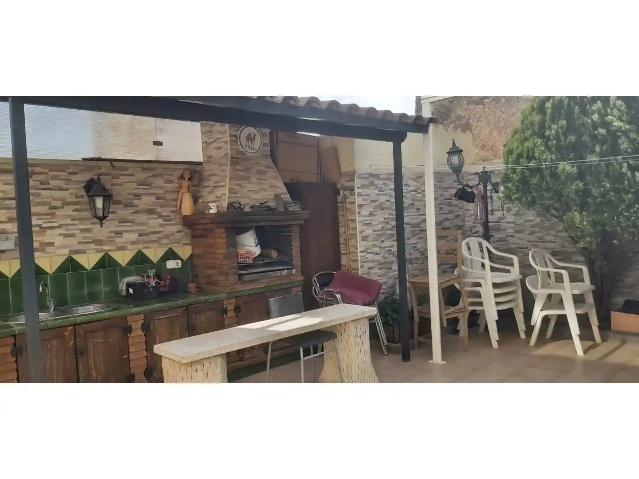 Terrassa de Casa o xalet en venda en Montferri amb Calefacció, Jardí privat i Terrassa