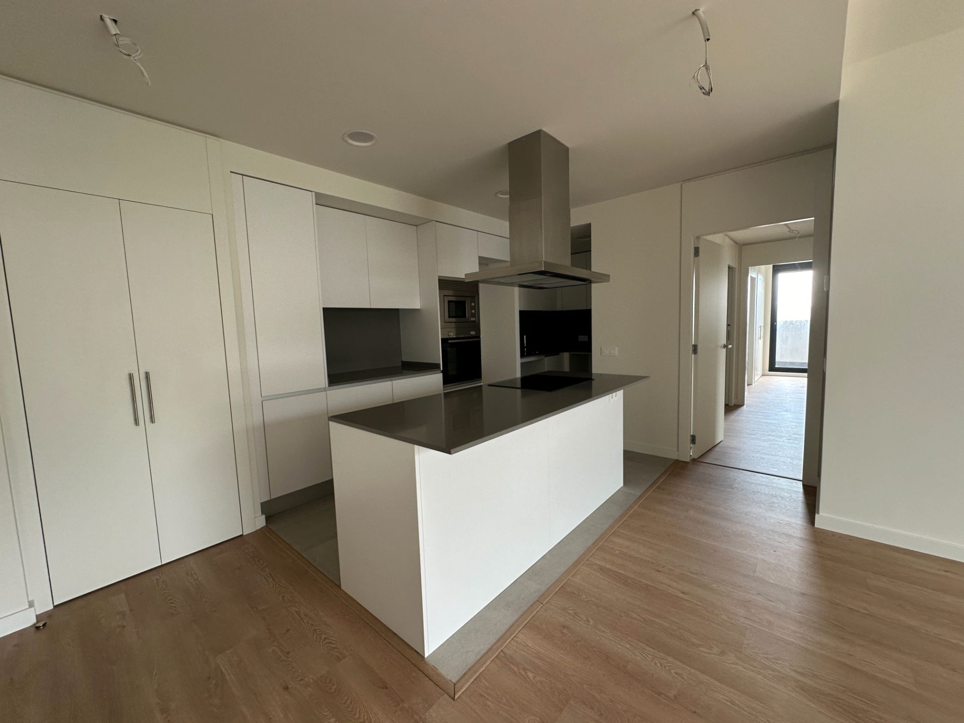 Kitchen of Flat for sale in Montgat  with Air Conditioner, Heating and Parquet flooring