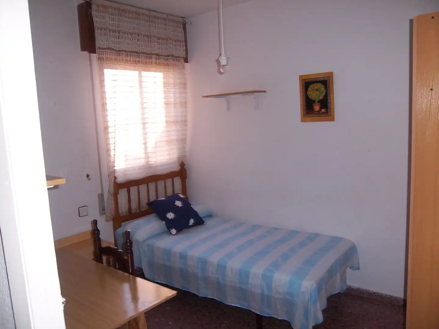 Schlafzimmer von Wohnung zur Miete in Murcia mit Möbliert, Waschmaschine und Mikrowelle