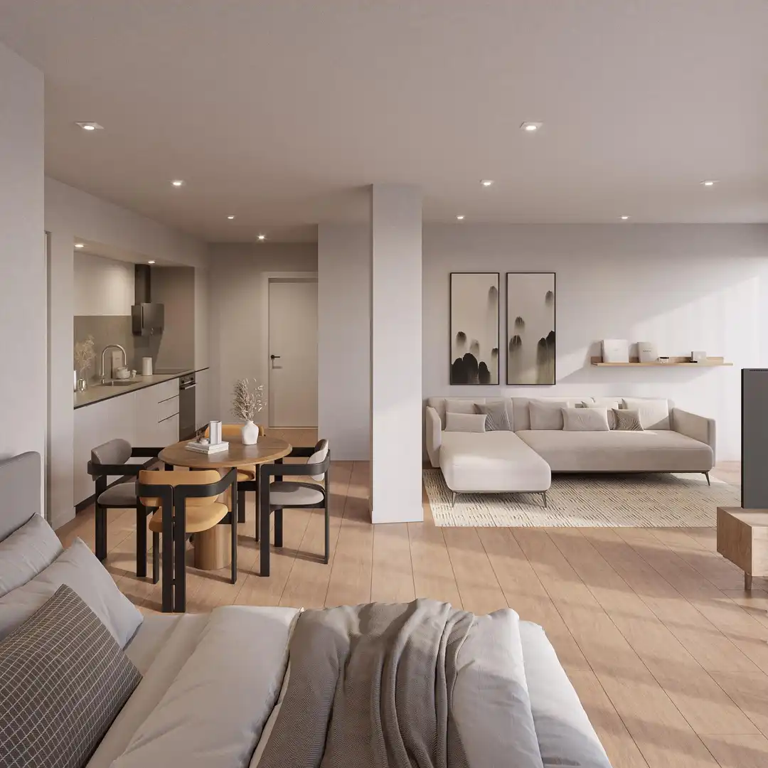 Sala d'estar de Loft en venda en Moncada
