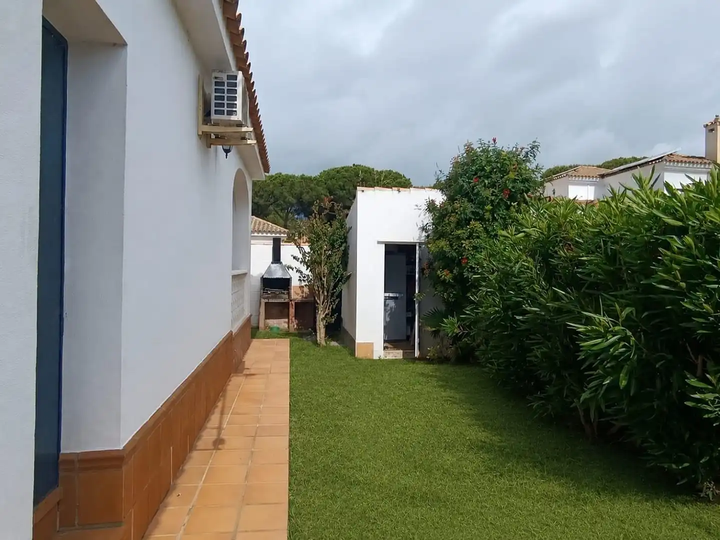 Garden of Houses for sale in Chiclana de la Frontera  with Air Conditioner, Private garden and Storage room