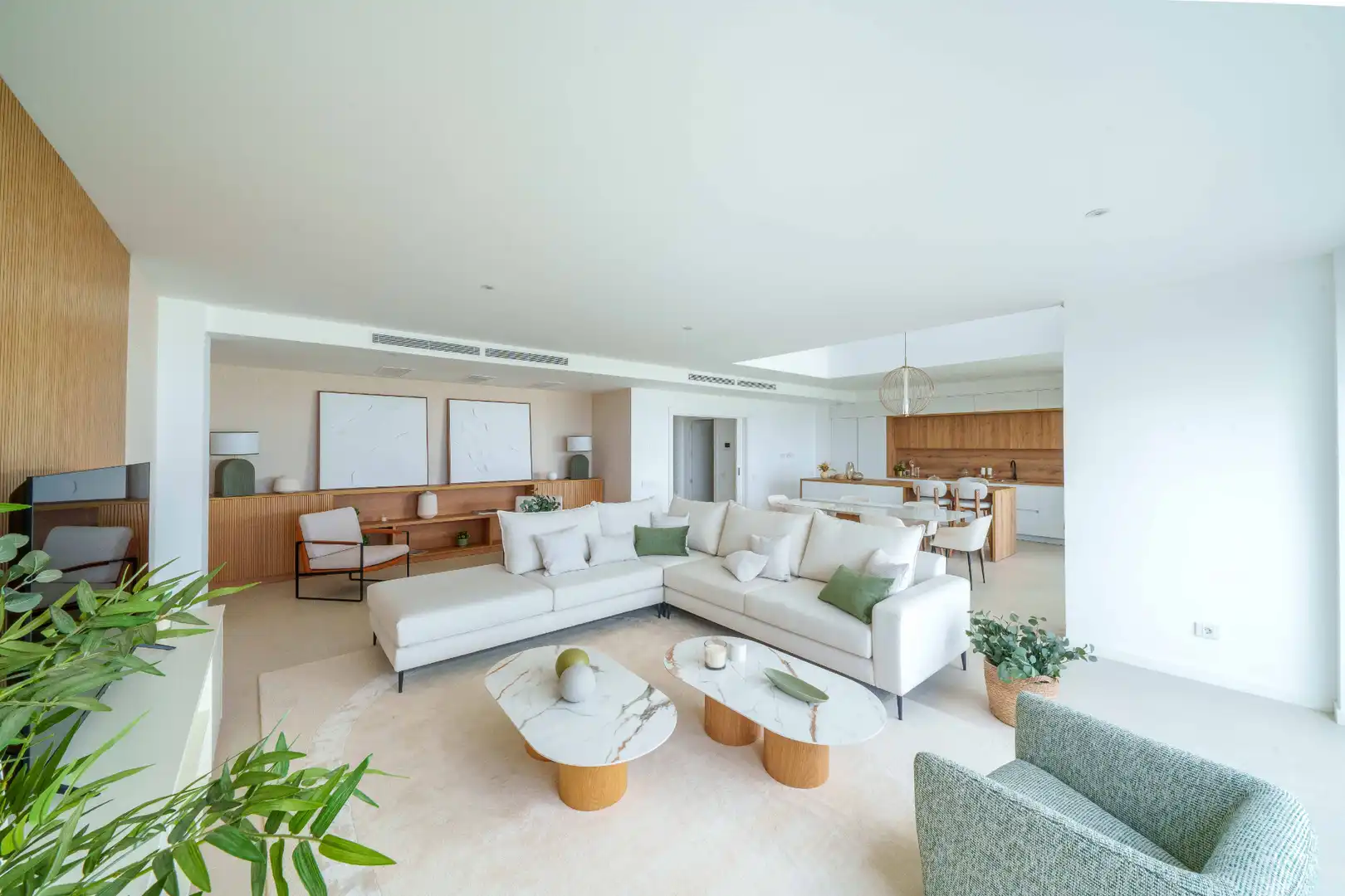 Sala d'estar de Casa adosada en venda en Las Palmas de Gran Canaria amb Aire condicionat, Jardí privat i Terrassa