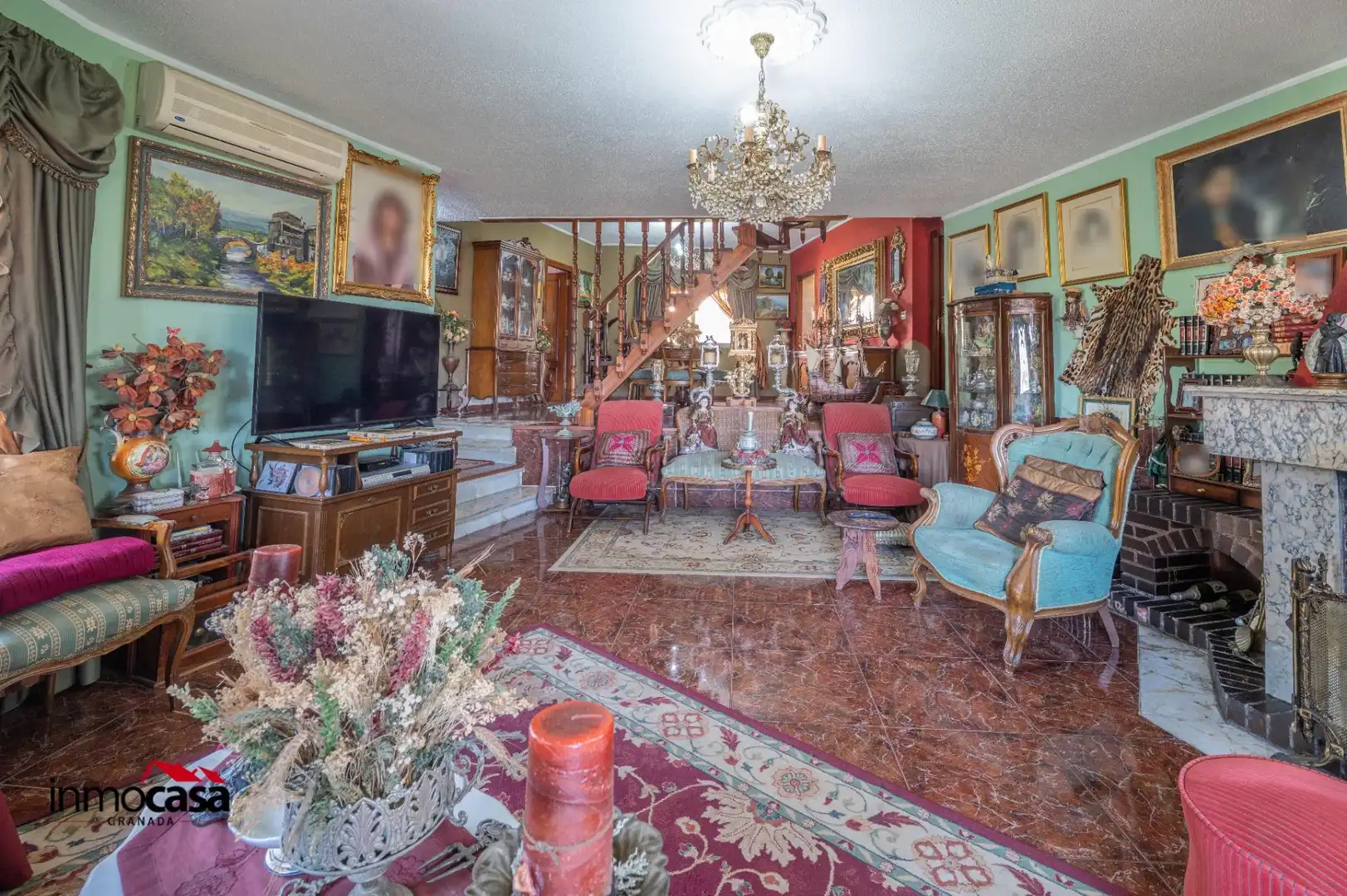 Sala de estar de Casa o chalet en venta en Motril con Aire acondicionado, Terraza y Piscina
