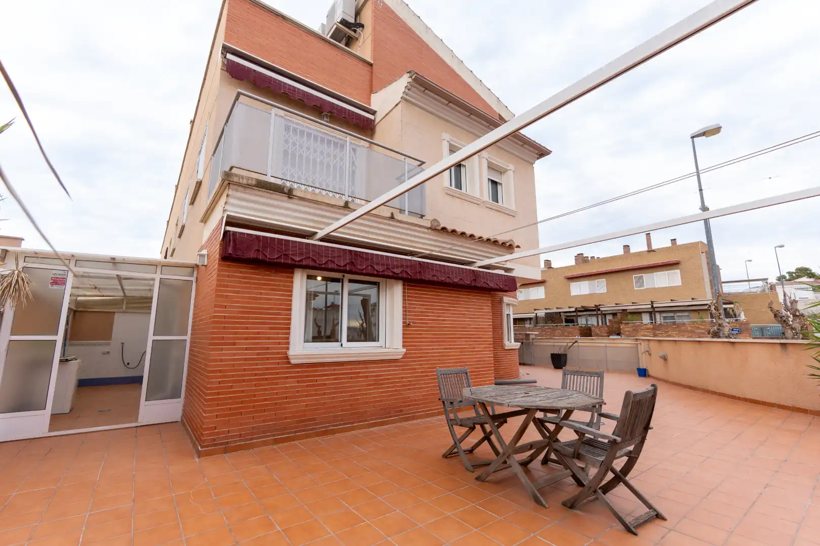 Terrassa de Casa adosada en venda en Molina de Segura amb Aire condicionat, Calefacció i Jardí privat