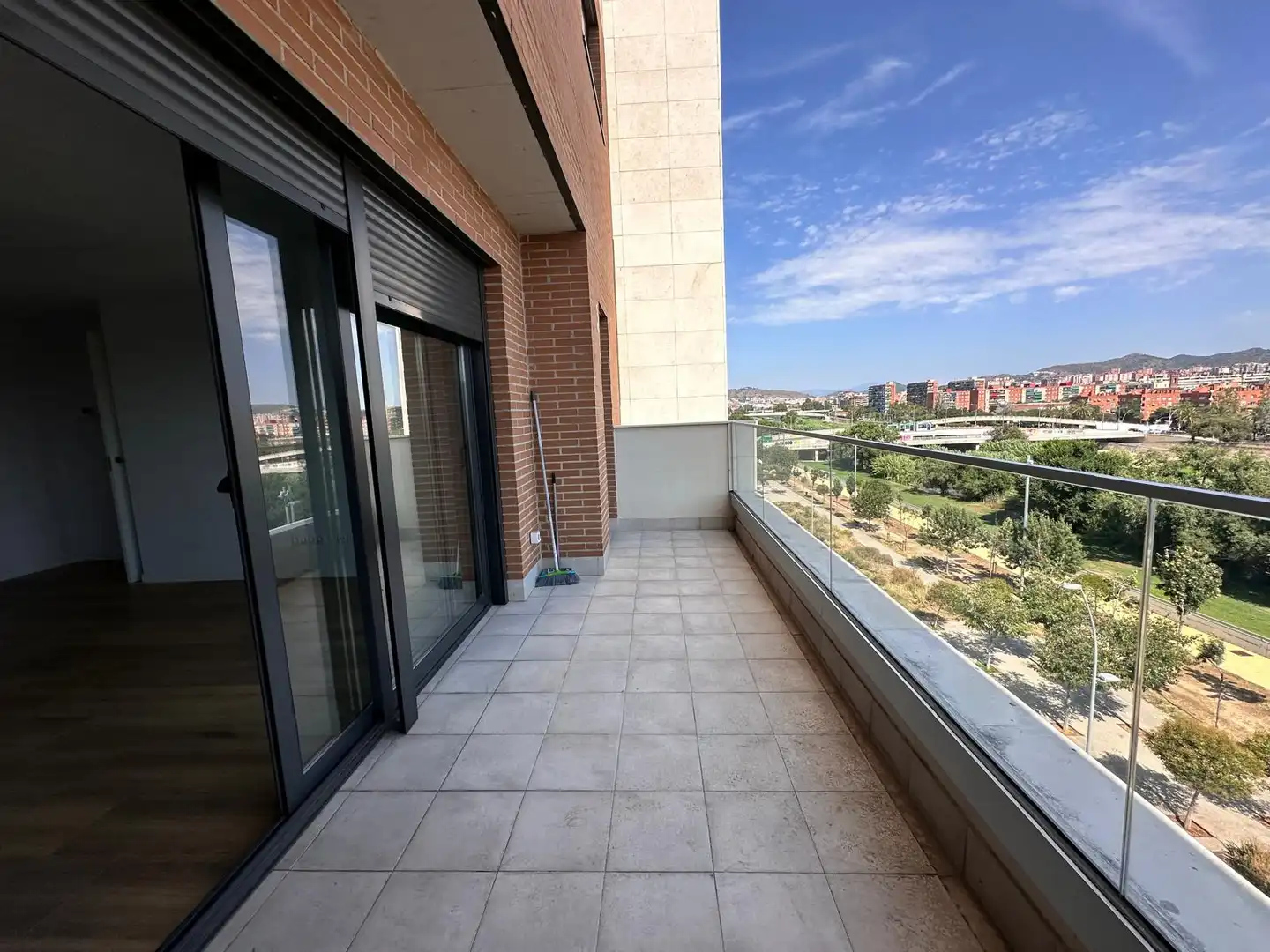 Terrassa de Pis de lloguer en Sant Adrià de Besòs amb Aire condicionat, Calefacció i Parquet