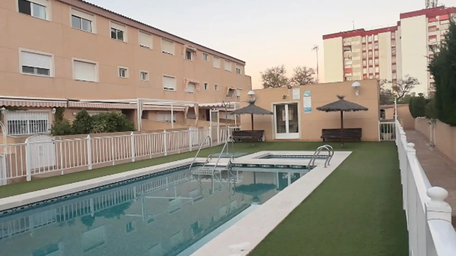 Swimming pool of Duplex for sale in Alicante / Alacant  with Air Conditioner, Terrace and Storage room