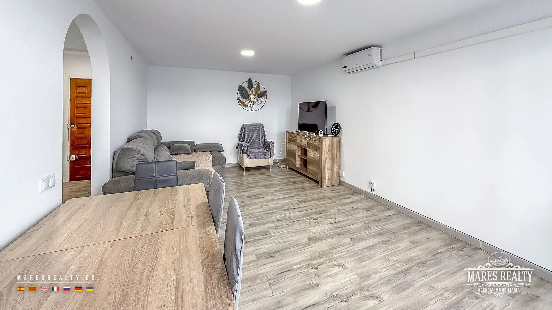 Sala d'estar de Pis en venda en Blanes amb Aire condicionat, Calefacció i Terrassa